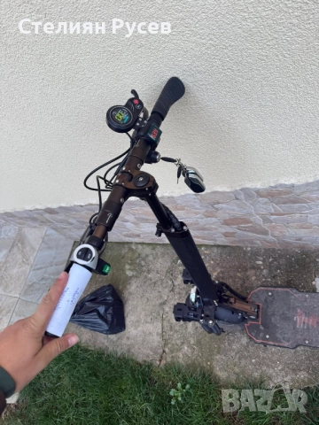  021011 тротинетка нова цена 440лв ли 224,97евро на 490км пробег , с 2 ключа и имобилайзер купена ав, снимка 4 - Други спортове - 51972409