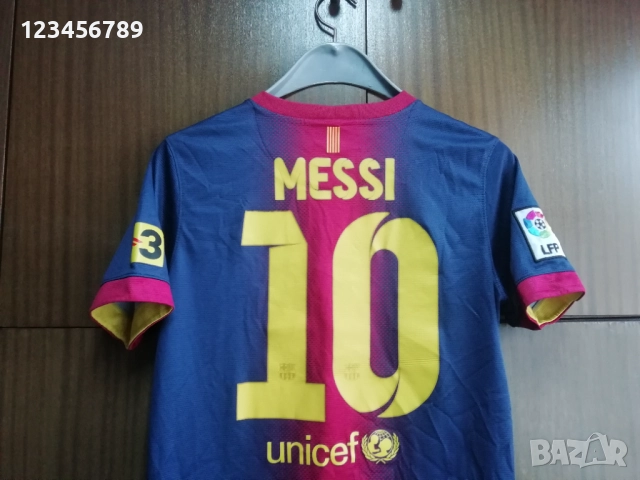 Barcelona Messi Nike оригинална тениска фланелка Барселона Меси , снимка 3 - Тениски - 52249359