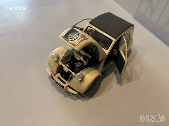 Citroen 2CV 1:18 , снимка 2 - Колекции - 56233923