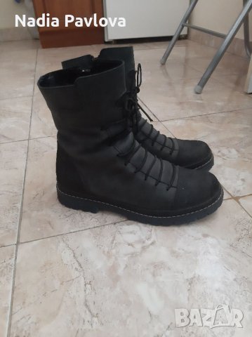 Боти естествена кожа 