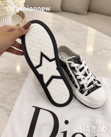 36 Наличнин Christian Dior кецове, снимка 3 - Кецове - 56270089