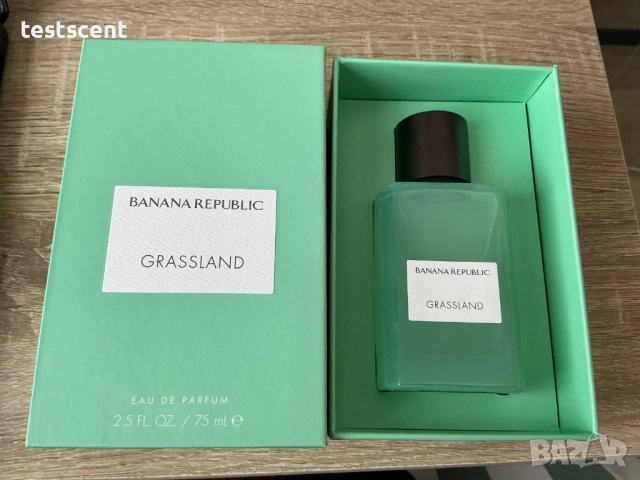BANANA REPUBLIC ICON GRASSLAND Парфюмна вода (унисекс) 75мл рядък, снимка 2 - Мъжки парфюми - 54363632