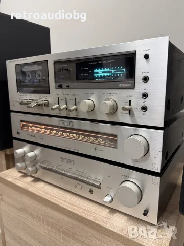 🔉Ретро аудио система сет LUXMAN - усилвател, дек, тунер + тонколони Sony🔉, снимка 4 - Аудиосистеми - 56124886