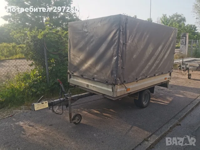 автомобилно ремарке с брезент, снимка 6 - Ремаркета - 55976508