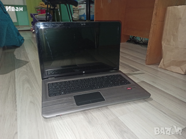 Продавам лаптоп HP Pavilion dv7-4165dx 17.3-инчов - цял, за части.