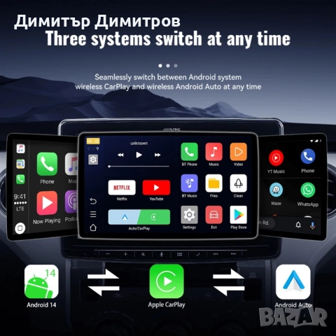 Dongle android auto carplay