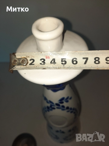 Колекционерска порцеланова бутилка за алкохол, снимка 12 - Сервизи - 52920763