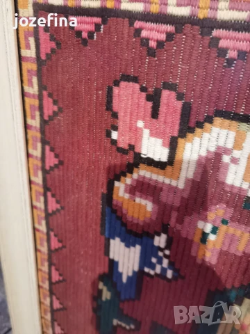 Стар гоблен голям, снимка 3 - Гоблени - 50910379