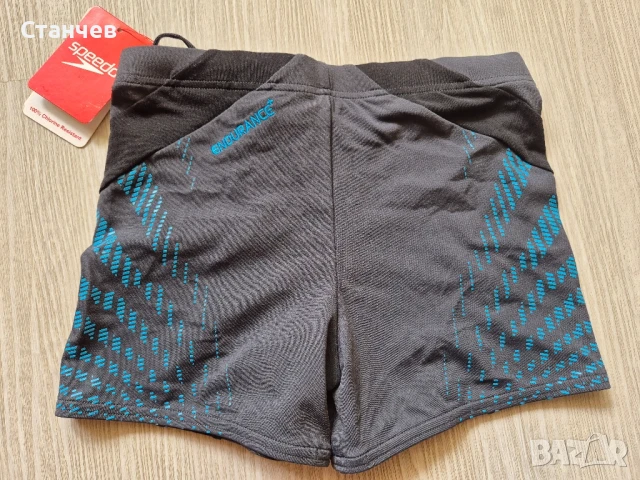 Детски бански Speedo 8г. + шапки HM, снимка 3 - Детско бельо и бански  - 51216392