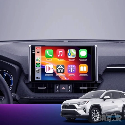 Мултимедия, 10", Двоен дин, за Toyota RAV4, Андроид, за РАВ 4, Дин екран, навигация, Android, RAV 4, снимка 8 - Аксесоари и консумативи - 52624824