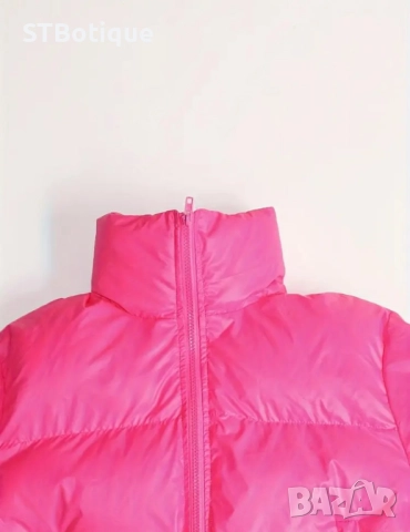 💖 Зимно Дамско Леко Розово Късо Яке –стилно и комфортно | STBoutique, снимка 6 - Якета - 51980951