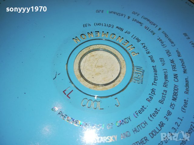 LL COOL J PHENOMENON CD 0202231136, снимка 3 - CD дискове - 39525825