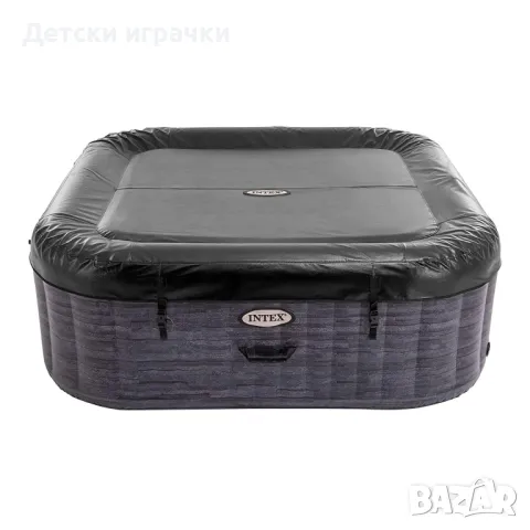 Надуваемо джакузи Intex PureSpa 239 х 188 х 71см, Greystone Bubble Deluxe, 6 места, снимка 9 - Други - 49899462