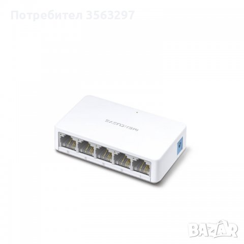 5-Портов Суич Настолен Комутатор 10/100 Mbps / 5-Port Switch , снимка 6 - Суичове - 39699061