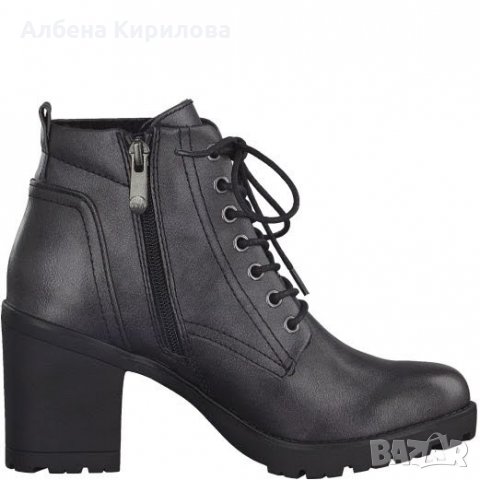 Нови немски боти , Marco Tozzi, 39,40,41 н-р, сиви, снимка 2 - Дамски боти - 35039293