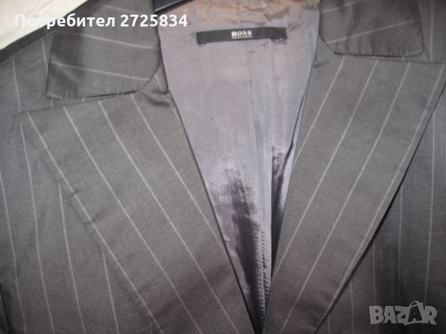 Костюм HUGO BOSS, черен етикет, размер EUR 40, снимка 2 - Костюми - 29291402