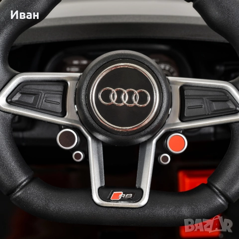 ТОП ЦЕНА!НОВО!Акумулаторна кола Audi R8 Spyder с 12V,EVA гуми,металик, снимка 9 - Електрически играчки - 51982878