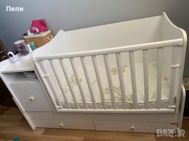 Трансформиращо се легло-люлка Lorelli 70/160см