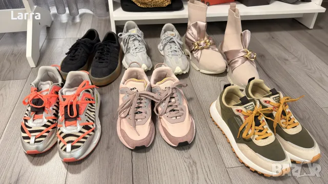 разпродажба на дамски маратонки Nike, Diesel, G star, Twinset, adidas, new balance