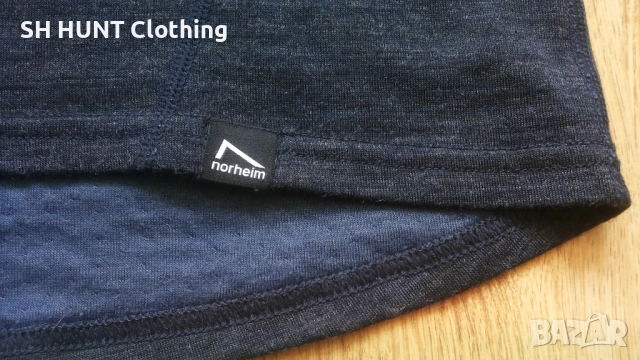 Norheim Thermo Underwear 70% Merino Wool размер L термо блуза 70% Мерино вълна - 1601, снимка 5 - Пуловери - 52674876