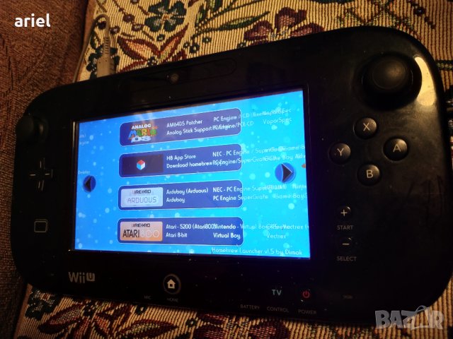 Nintendo WiiU 120 Gb , model 32 gb черен, с всякакви игри без изключение, Mario, Sonic , Luigi NFS, снимка 2 - Nintendo конзоли - 44246009
