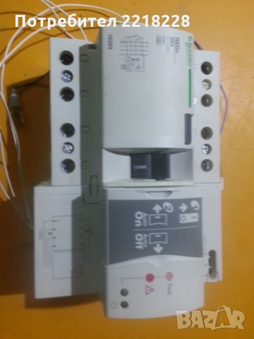 Продавам трифазна дефектнотокова защита с автоматично възстановяване Schneider 18264