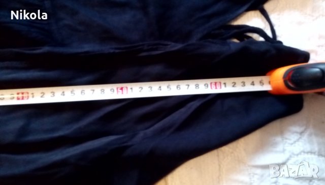 Дамска черна блуза Reserved №34 туника, блузон, снимка 5 - Блузи с дълъг ръкав и пуловери - 31780034