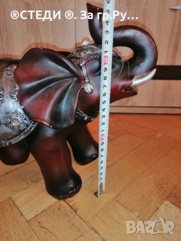 Сувенир слон от полирезин, снимка 2 - Декорация за дома - 40059680