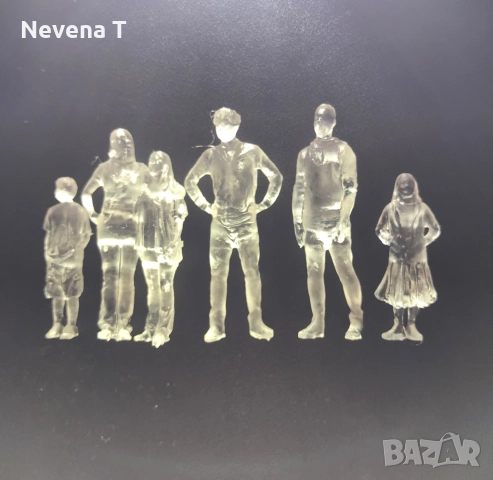 Човешки фигури за макет 1:50