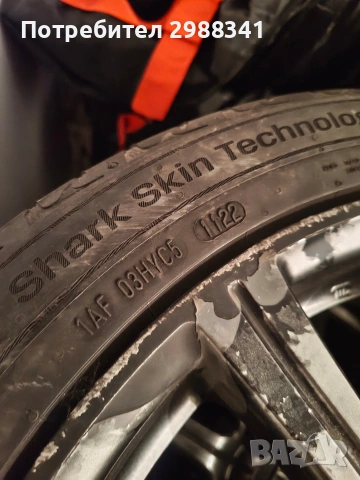 Джанти 18 Honda Accord 5x114.3 + гуми 225/45 R18 95Y XL, снимка 4 - Гуми и джанти - 53997618