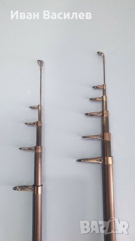 НОВИ!Две Карбонови въдици 3м и 3.6м комплект с макари., снимка 2 - Въдици - 30373514