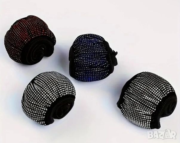 Блестящ Диамантен Калъф за Волан - Подходящ, Не е Необходим Вътрешен Пръстен, снимка 4 - Аксесоари и консумативи - 48210198