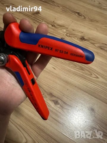 Knipex 97 53 04 Кримпклещи 0,08 - 16 mm², снимка 3 - Клещи - 52898660
