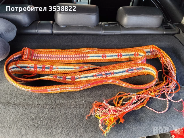 Автентичен стар колан за народна носия , снимка 3 - Антикварни и старинни предмети - 53222793