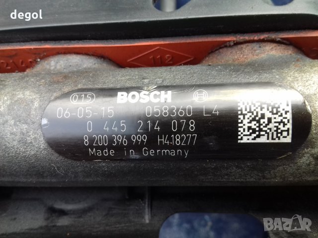 Bosch Горивна рейка Рено Лагуна2 Сценик2, снимка 3 - Части - 29731945