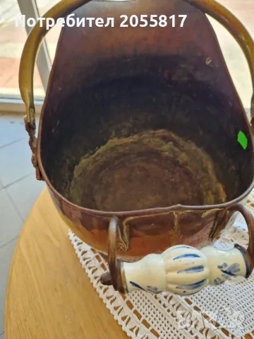 Месингов съд, снимка 4 - Антикварни и старинни предмети - 50067931