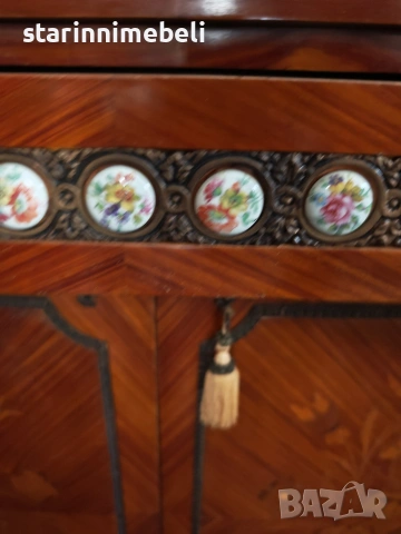 Антикварен бар шкаф , снимка 9 - Шкафове - 53219819