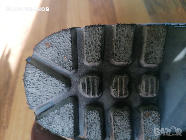 Зимни кожени,шити високи обувки 48 номер,за широк крак, снимка 10 - Мъжки боти - 39150196