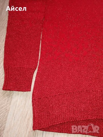 Дамски пуловер марка H&M с бляскави нотки, снимка 4 - Блузи с дълъг ръкав и пуловери - 31233323