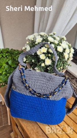 ръчно плетени чанти, снимка 4 - Чанти - 51996672