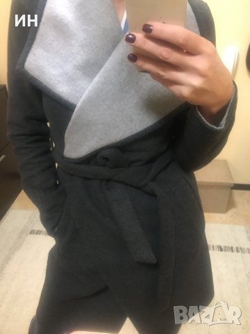 Топло палто от вълна, снимка 5 - Палта, манта - 34879329