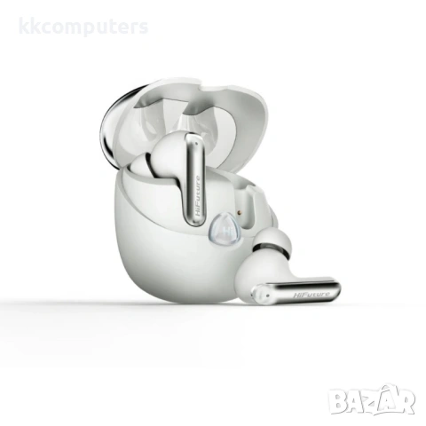 HiFuture SonicAir - TWS слушалки с ENC, 35ч живот, Bluetooth 5.3, 10mm - бели, снимка 2 - Bluetooth слушалки - 53947469