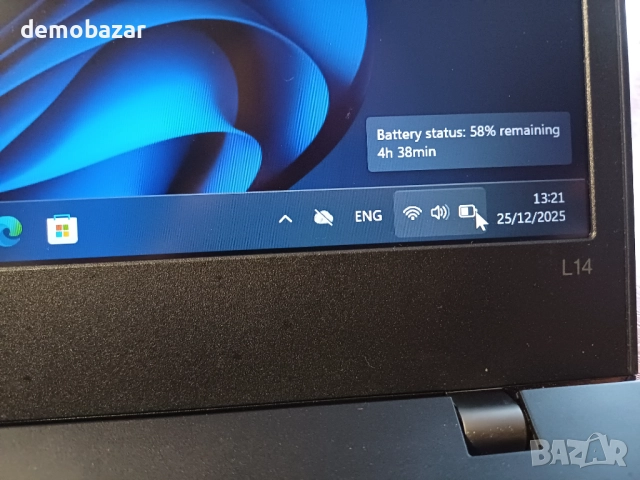 FullHD IPS Lenovo L14 AMD Ryzen 5 PRO/256GB SSD Nvme/12GB RAM , снимка 4 - Лаптопи за работа - 52898709