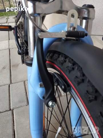 Продавам колела внос от Германия алуминиев МТВ детски велосипед FLU INTERBIKE 20 цола преден амортис, снимка 14 - Велосипеди - 31321030