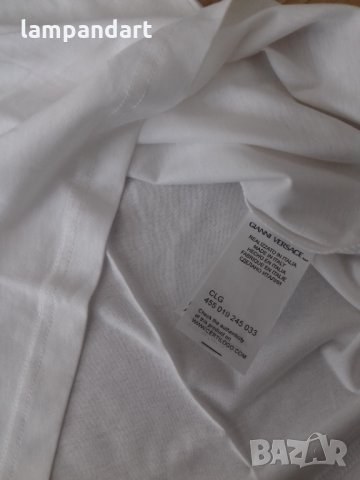 Тениска Versace Медуза в бяло, снимка 4 - Тениски - 31334015