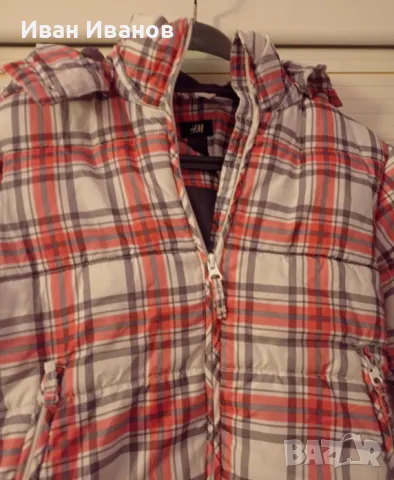 Детско зимно яке Н&М - размер 122, снимка 3 - Детски якета и елеци - 47481094