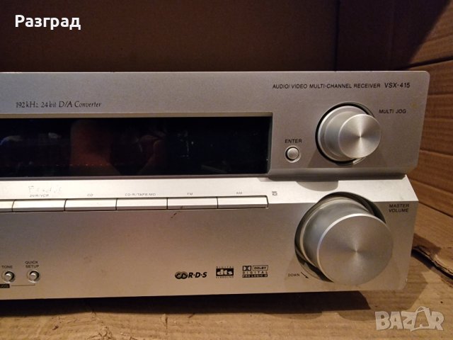 Ресийвър Pioneer VSX-415-S, снимка 4 - Ресийвъри, усилватели, смесителни пултове - 40629288