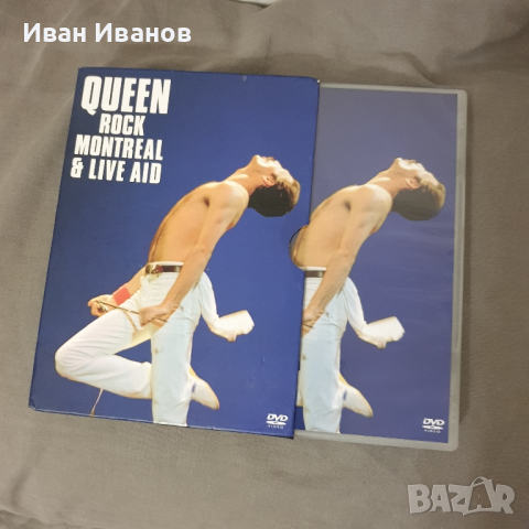 QUEEN: Rock Montreal & Live Aid DVD 2 броя 