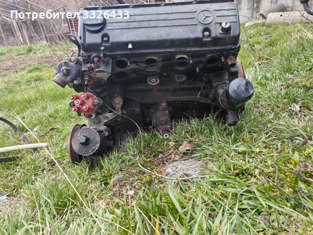 Необорудван двигател М102 от Мерцедес 190 , снимка 2 - Автомобили и джипове - 54019569