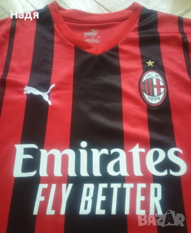 Фланелка на Милан 21/22 Ибрахимович, снимка 3 - Футбол - 52179446